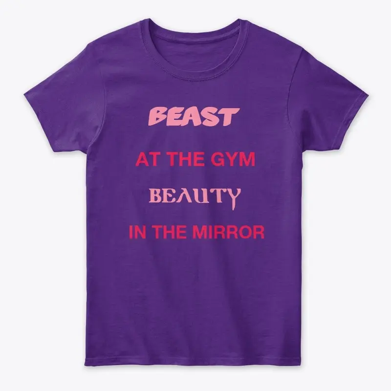 Beauty and beast ladies hoodies